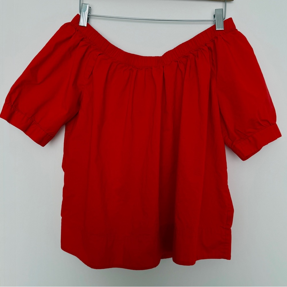 kate spade Broome St. Off-Shoulder Blouse